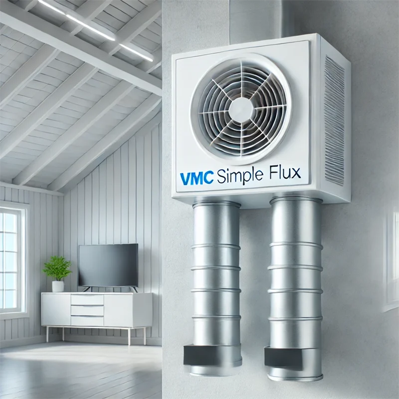 VMC Simple Flux pour un air intérieur sain